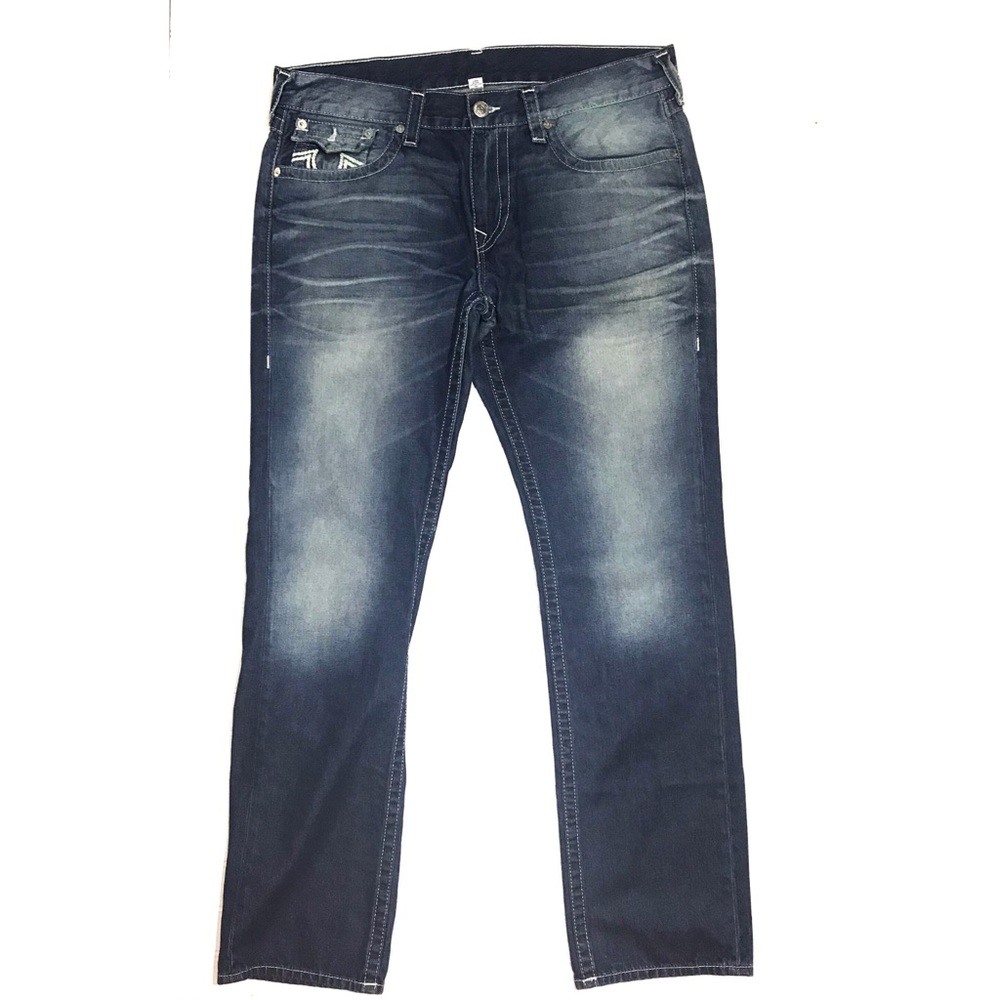 True Religion dark blue Skinny Jeans